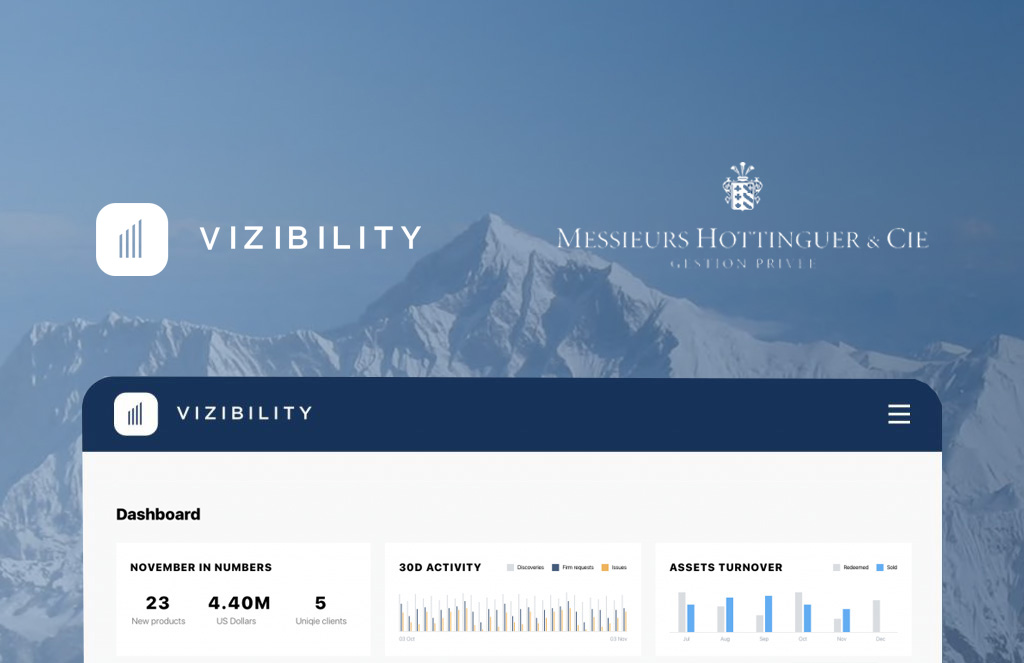 Vizibility & Messieurs Hottinguer & Cie entered into a partnership for their Structured Product Business